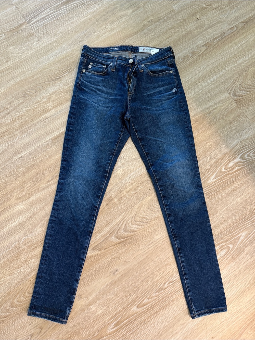 Ag Ed denim leggings ankle super skinny jeans